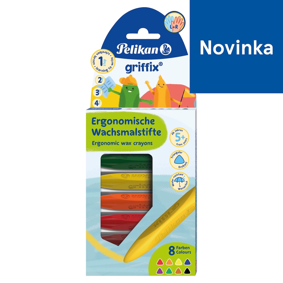 Pelikan Griffix Voskovky 8 ks