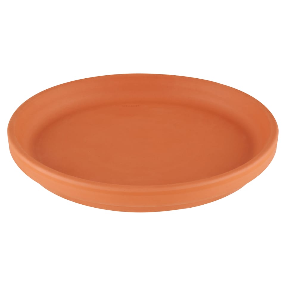 Terakotová podšálka XLU natur 14 cm