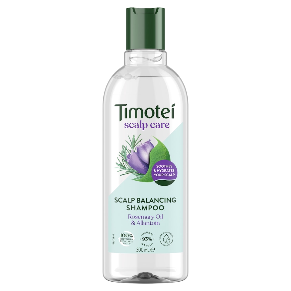image 1 of Timotei Scalp Care Rosemary Oil & Allantoin Shampoo 300ml