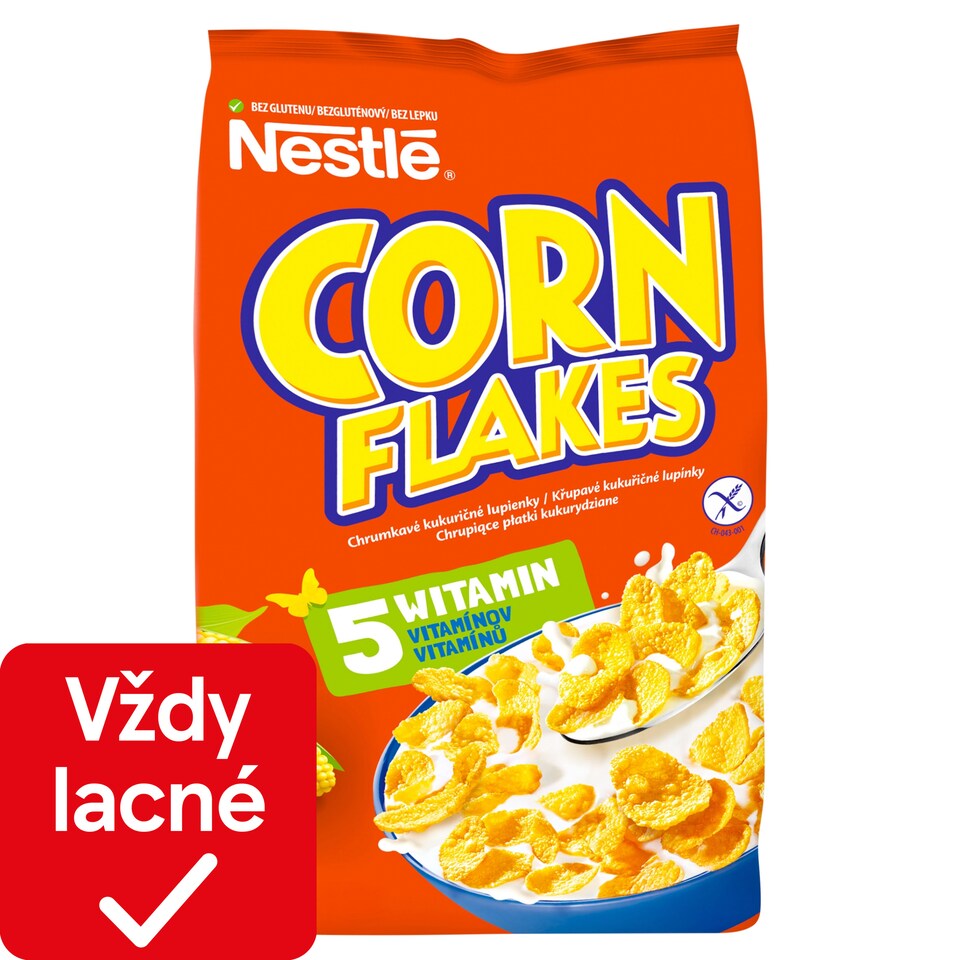NESTLÉ CORN FLAKES Gluten Free cereálie CLASSIC 500 g