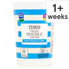 Tesco Fresh Double Cream 500Ml