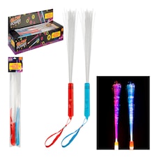 Glow Power Fibre Optic Wands 2 Pack