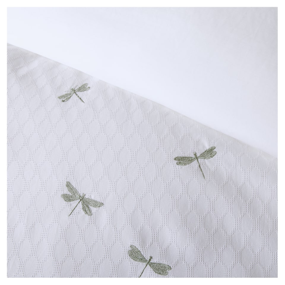image 1 of Tesco Wwf Drafgonfly Duvet Set Double