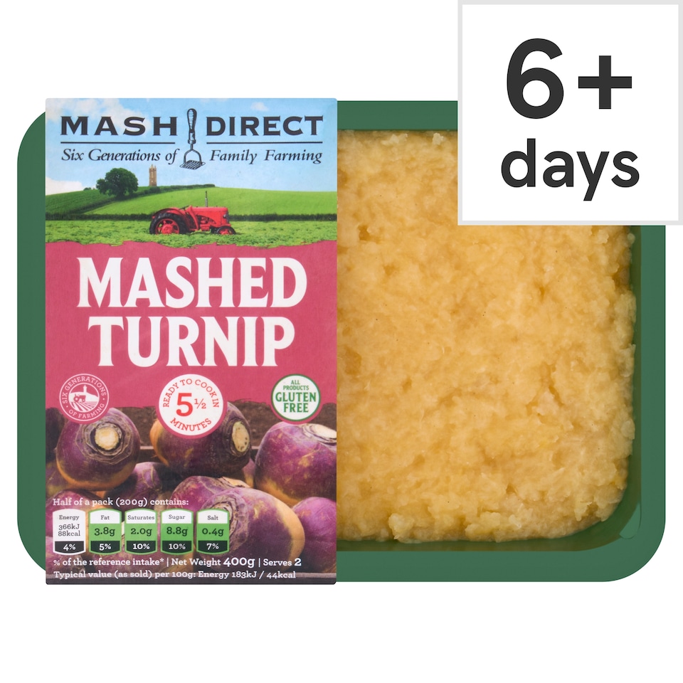 Mash Direct Mashed Turnip 400G