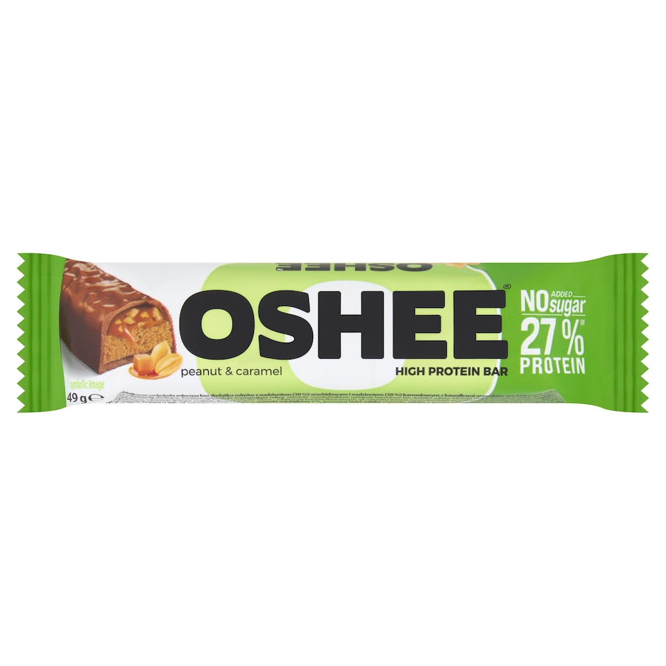 Oshee Protein Bar Peanut & Caramel 49g