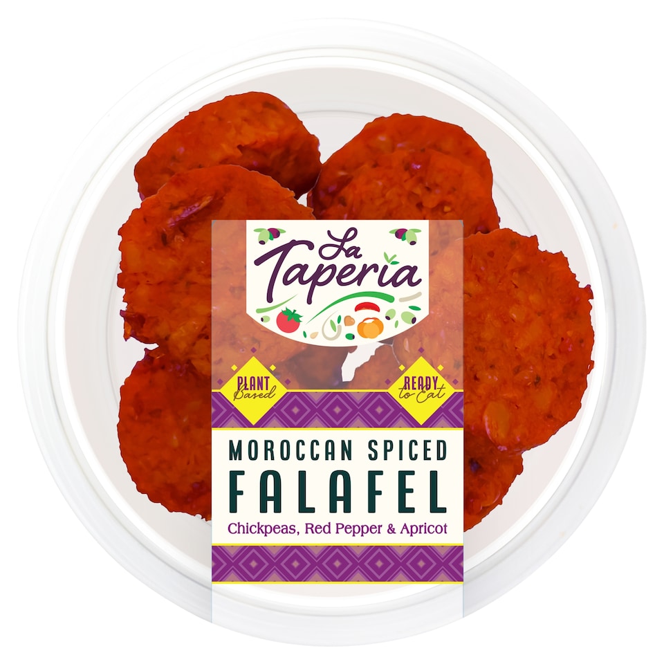 LA TAPERIA MOROCCAN SPICED FALAFEL 130G