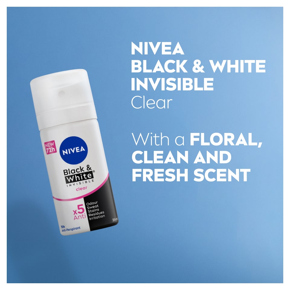 image 1 of Nivea Deo Black And White 35Ml