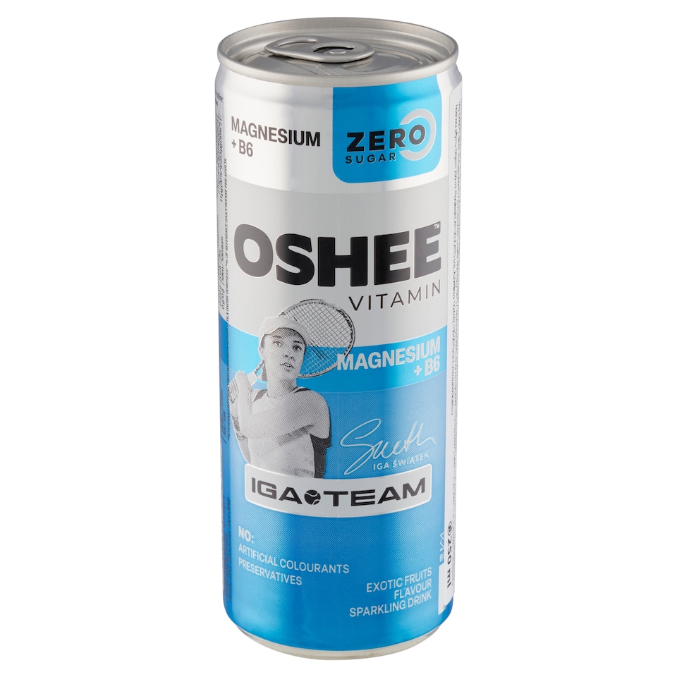 OSHEE Vitamin Magnesium + B6 Zero 250ml