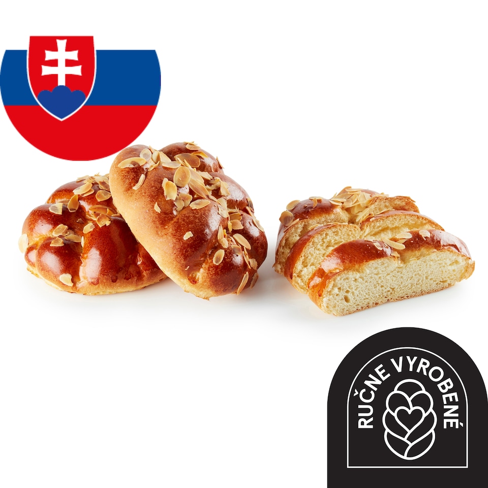 Sladká pletenka s mandľami 80 g