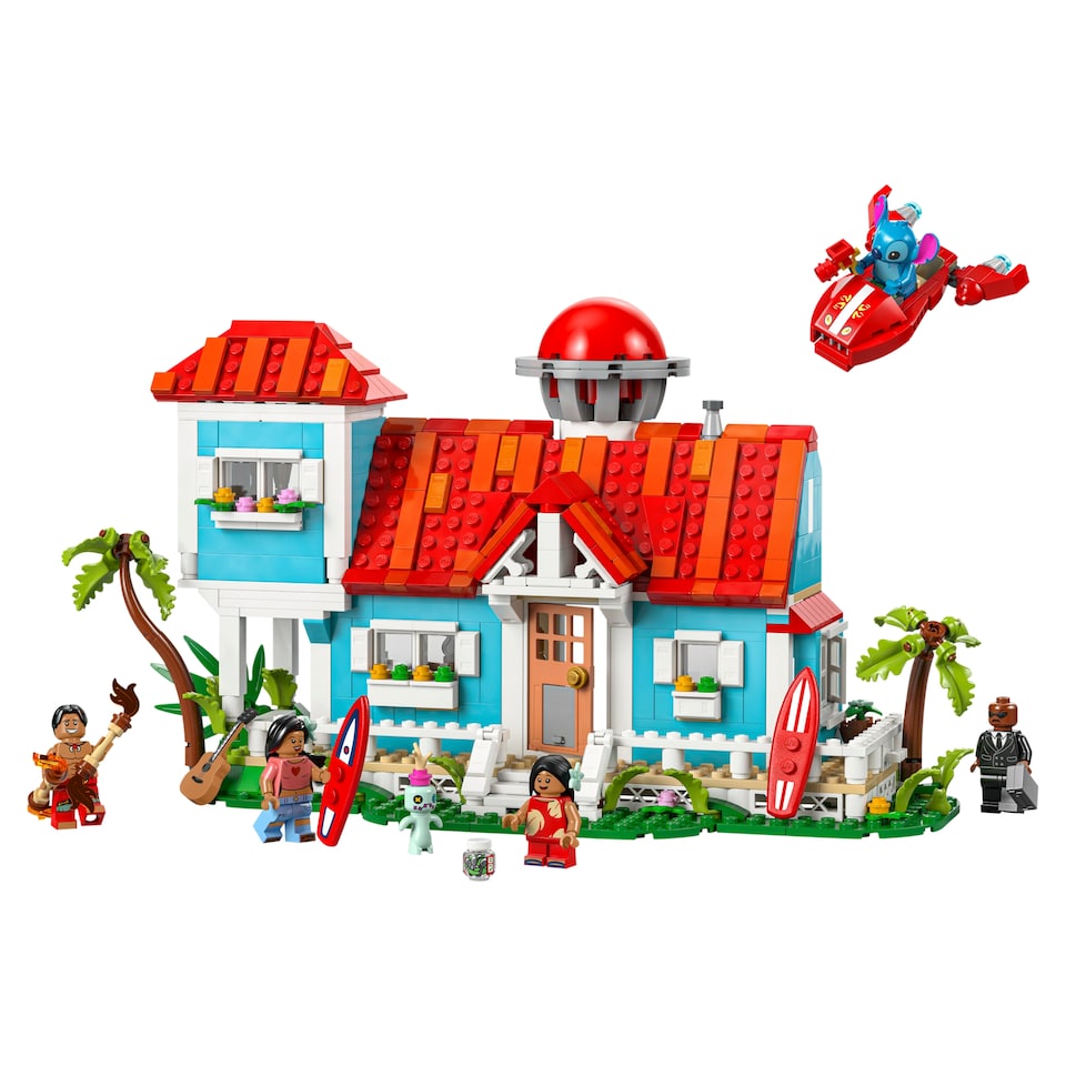 image 1 of LEGO Disney 43268 Lilo And Stitch Beach House