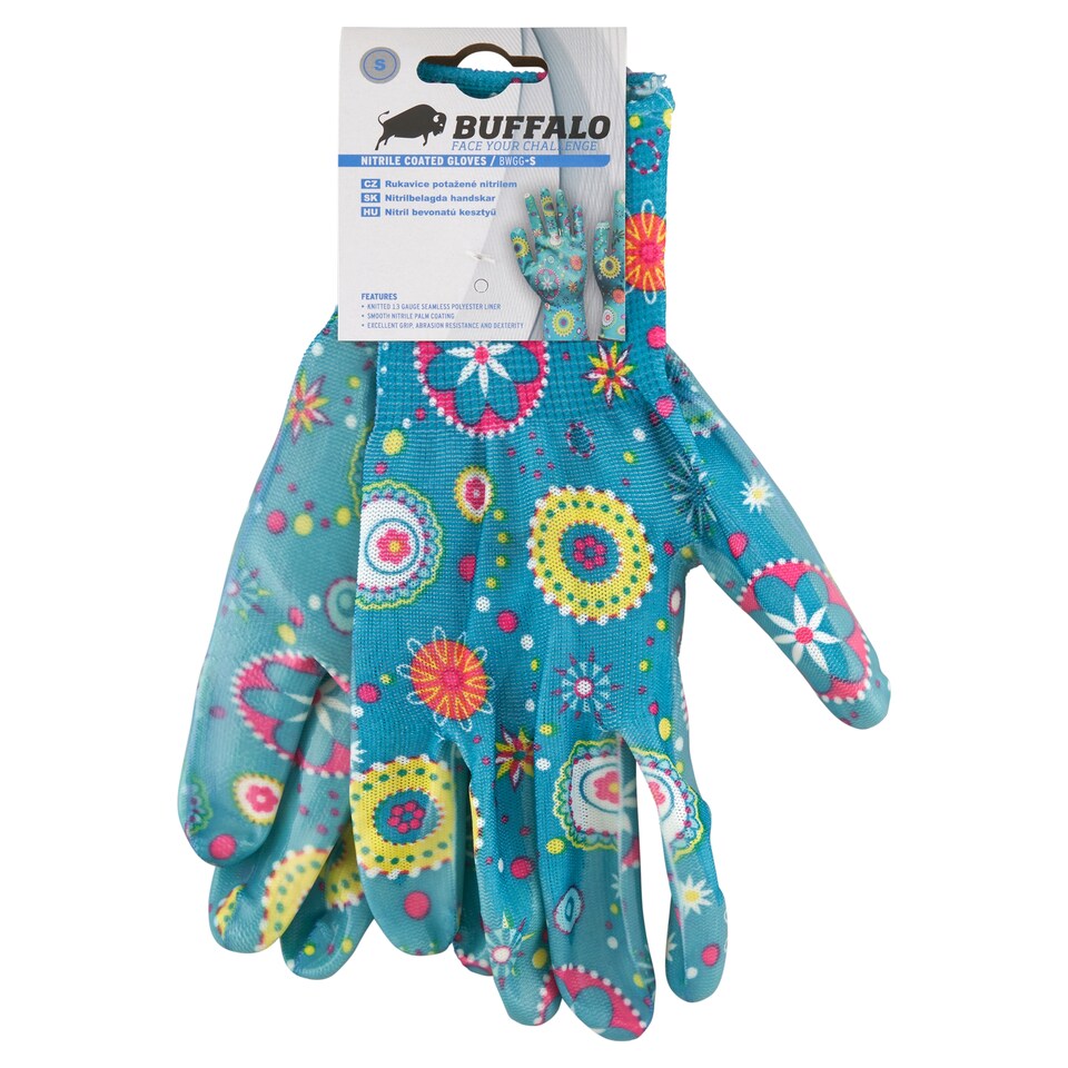 Buffalo Nitrile Coated Gloves S