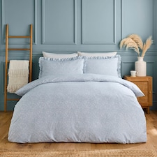 Silentnight Refresh Blue Ditsy Duvet Set Double