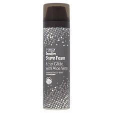 Tesco Mens Essential Sensitive Shave Foam 250Ml