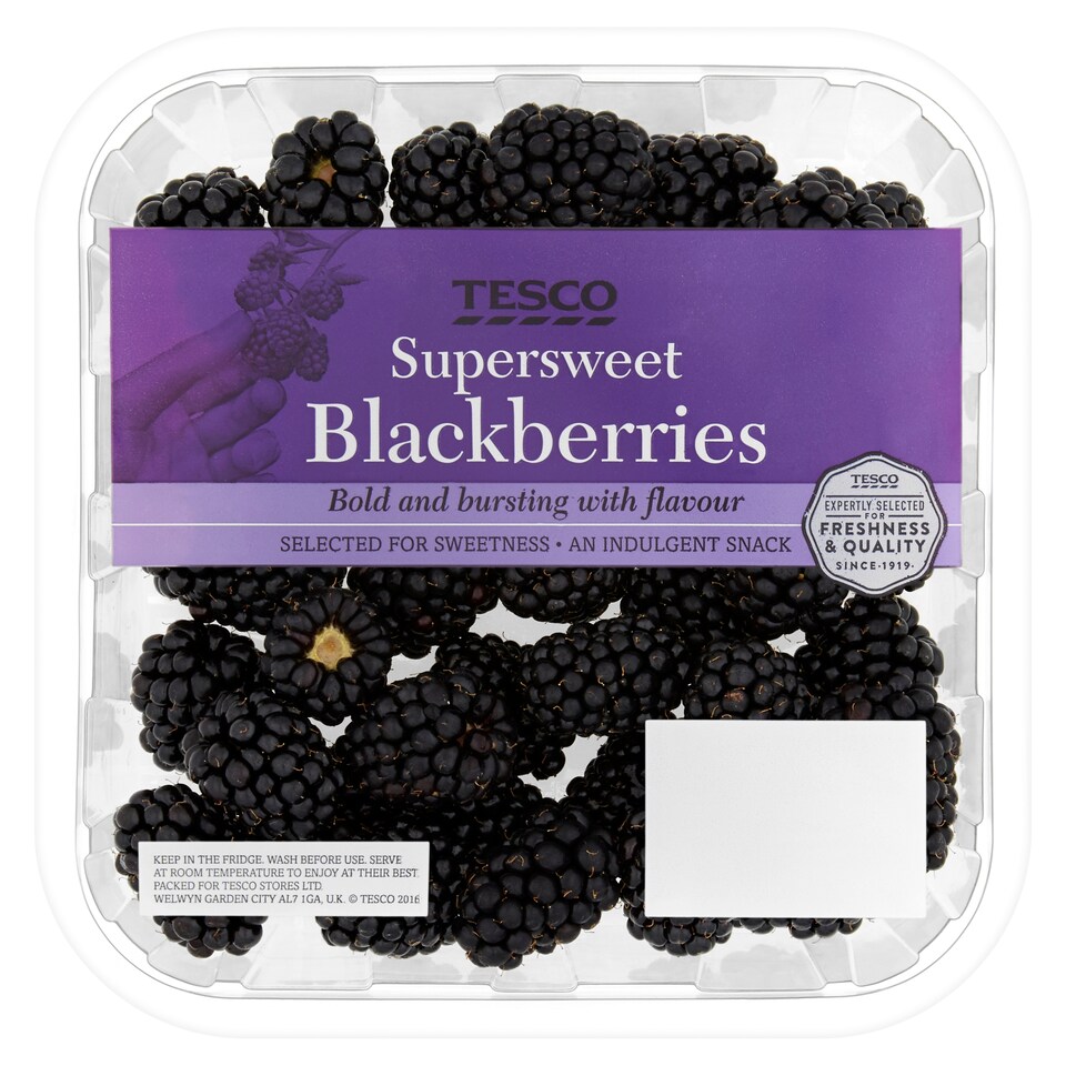Tesco Blackberries 300G