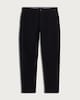 image 4 of F&F Cotton Rich Slim Fit Chino Trousers in Black