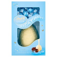 Lindor White Chocolate Stracciatella Easter Egg 285G