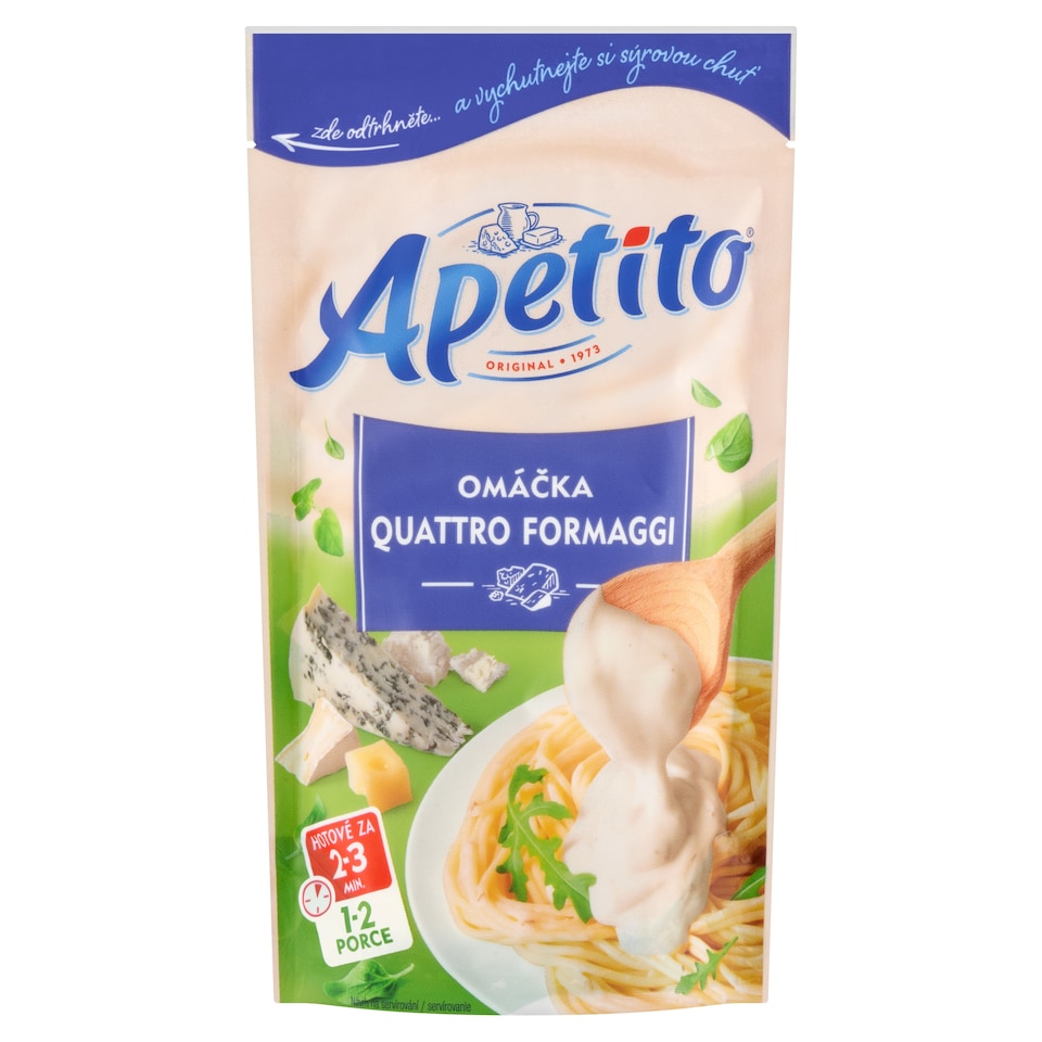 Obrázek 1 pro produkt Apetito Omáčka quattro formaggi 150g