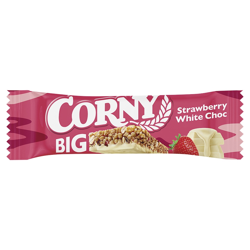 obrázok 1 z Corny BIG cereálna tyčinka jahoda-biela čokoláda 40 g