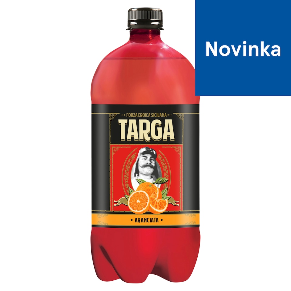 Targa Aranciata sýtená pomarančová limonáda 1,33 l