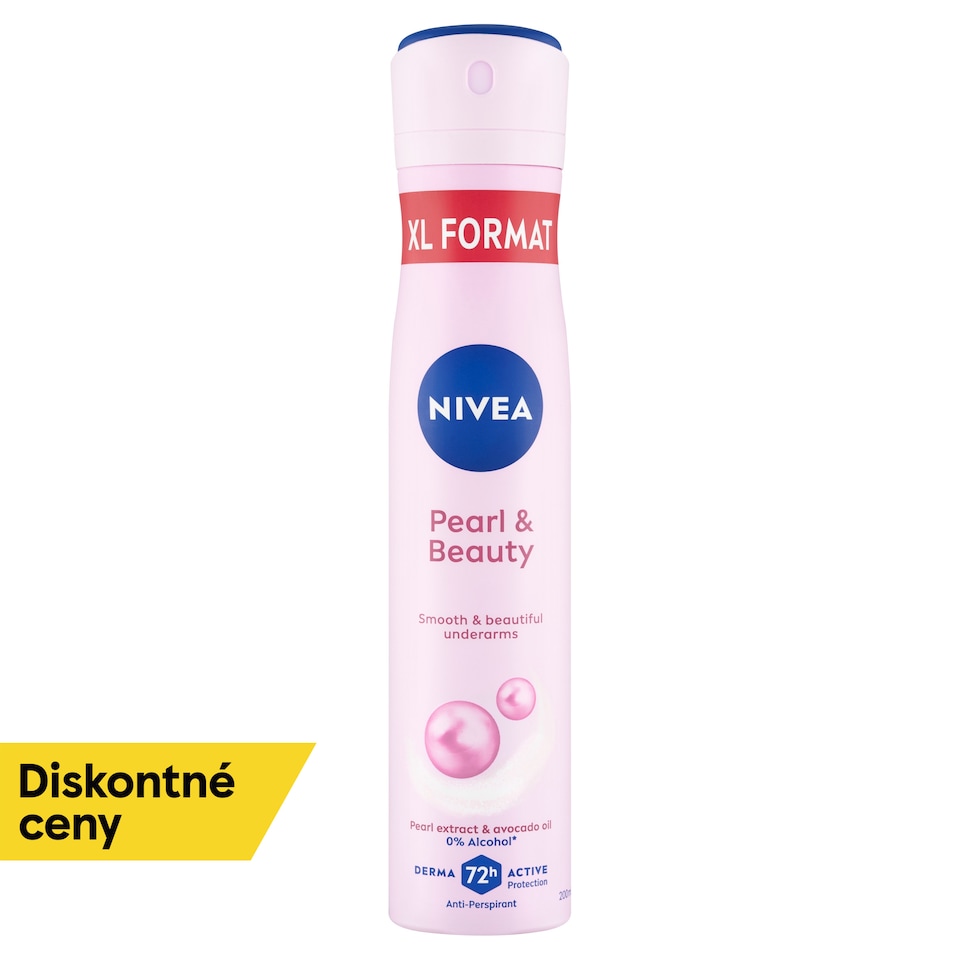 image 1 of Nivea Pearl & Beauty Antiperspirant Spray 200 ml