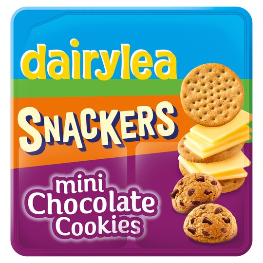 Dairylea Snacker Cheese And Cookies 70.7G Tesco Groceries