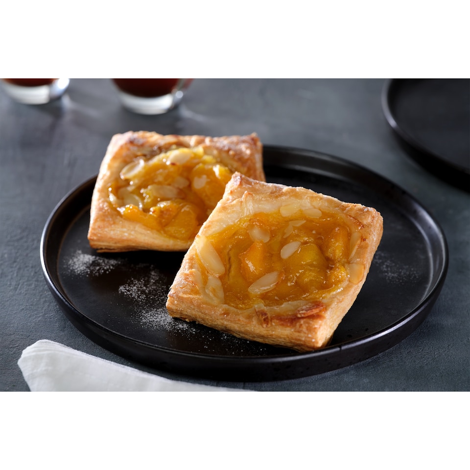 image 1 of Tesco Finest Peach & Almond Danish 2 Pack