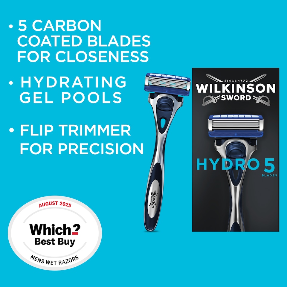 image 1 of Wilkinson Sword Hydro 5 Skin Protect Regular Blades 4 Pack