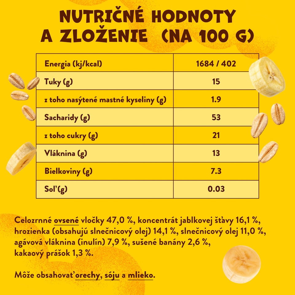 image 1 of Goodies Choco Banana Oat Sticks 5 x 23 g (115 g)
