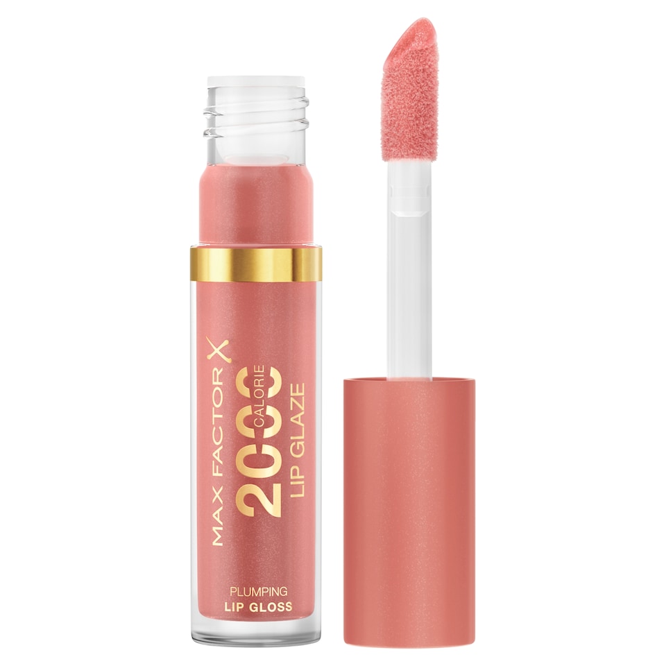 Max Factor 2000 Calorie Lip Glaze Plumping Lip Gloss 075 Pink Fizz 4.4ml