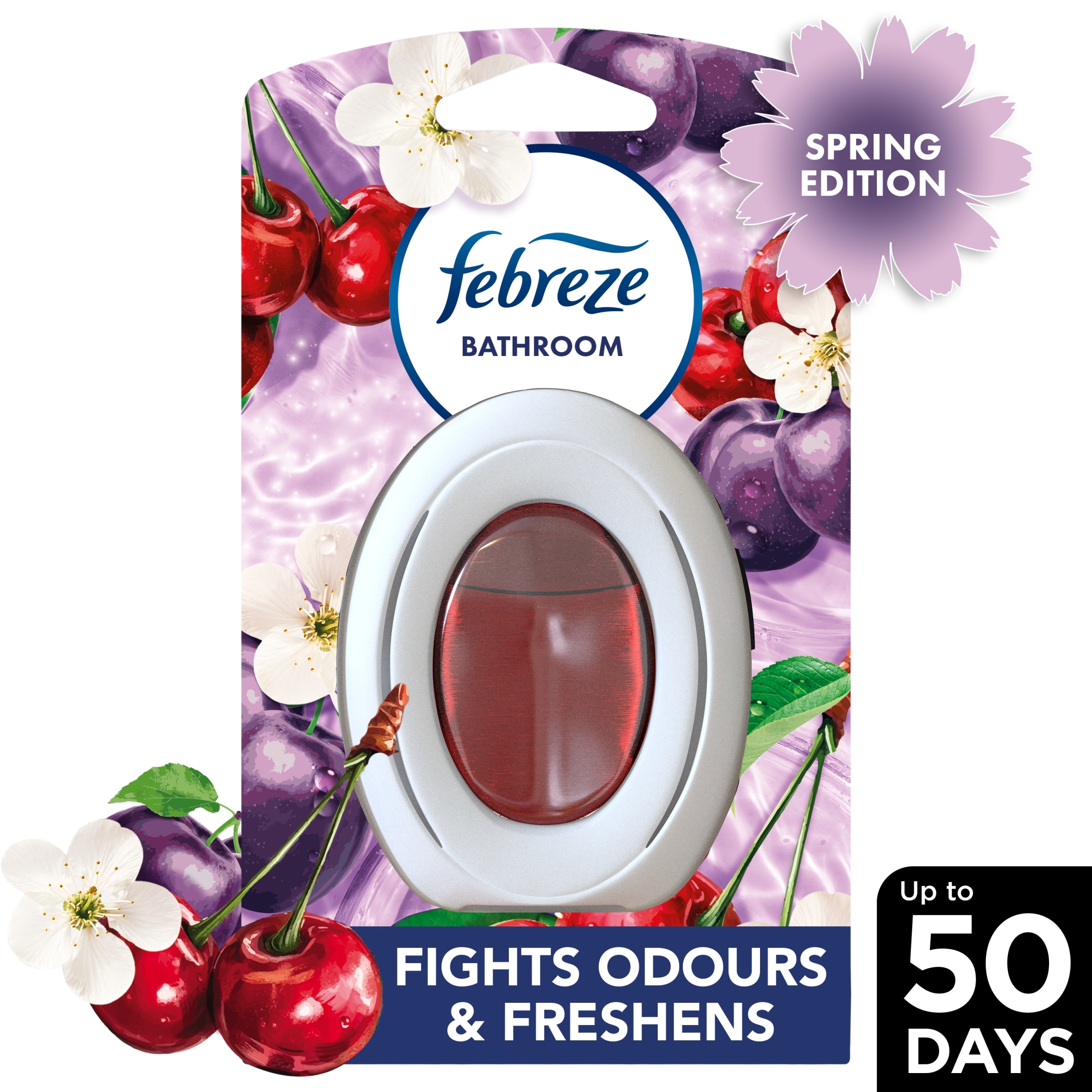 Febreze Bathroom Air Freshener Cherry & Plum Refresh 7.5ml