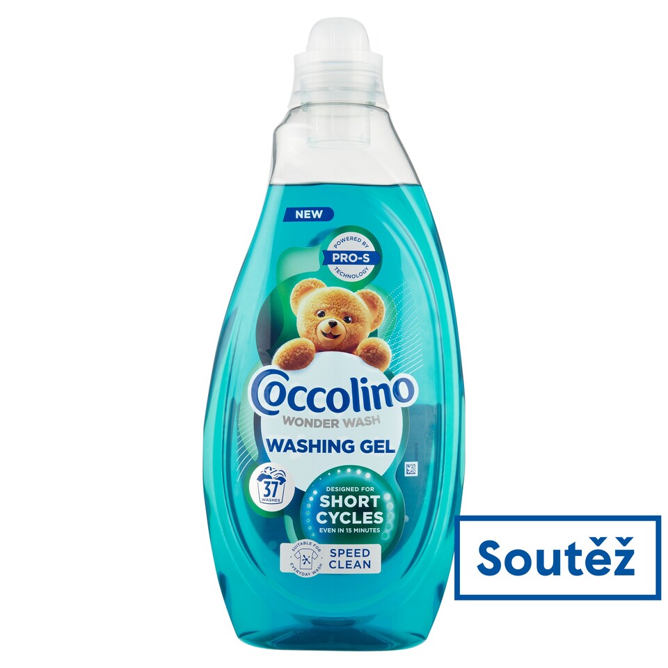 Obrázek 1 pro produkt Coccolino Wonder Wash prací gel Speed Clean 37W 1,48l