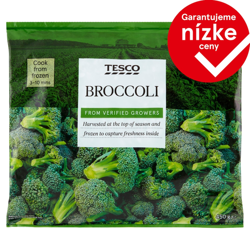 Tesco Brokolica 450 g