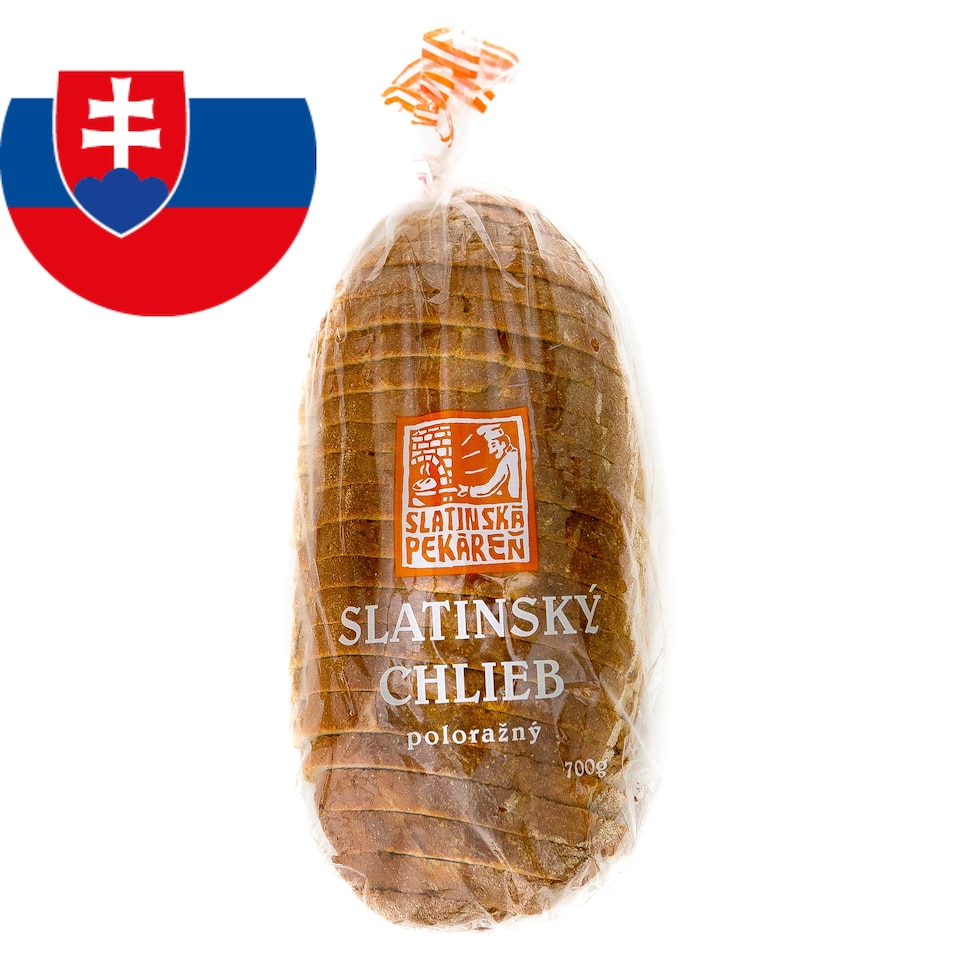 Slatinská Pekáreň Slatinský chlieb poloražný 700 g