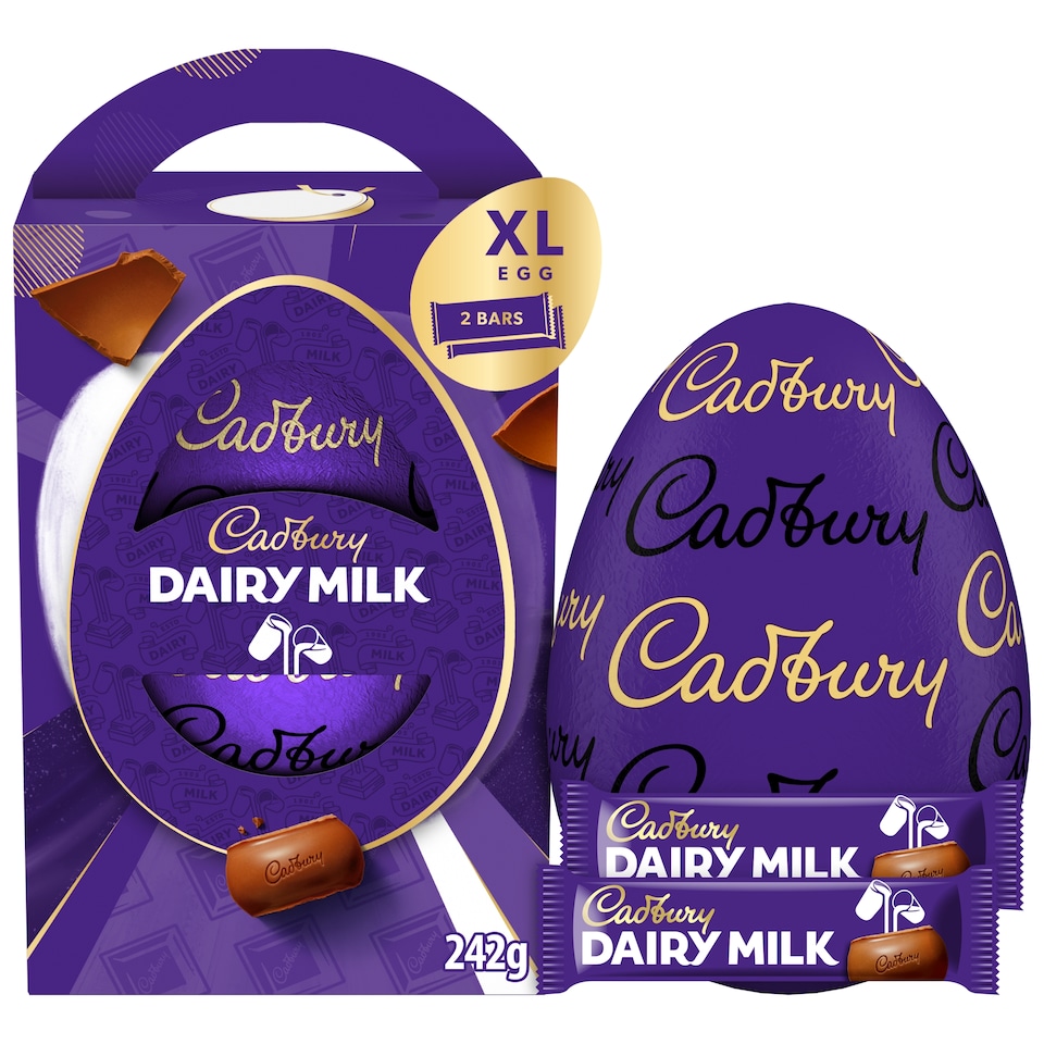 Cadbury Dairy Milk Shell Easter Egg 242g