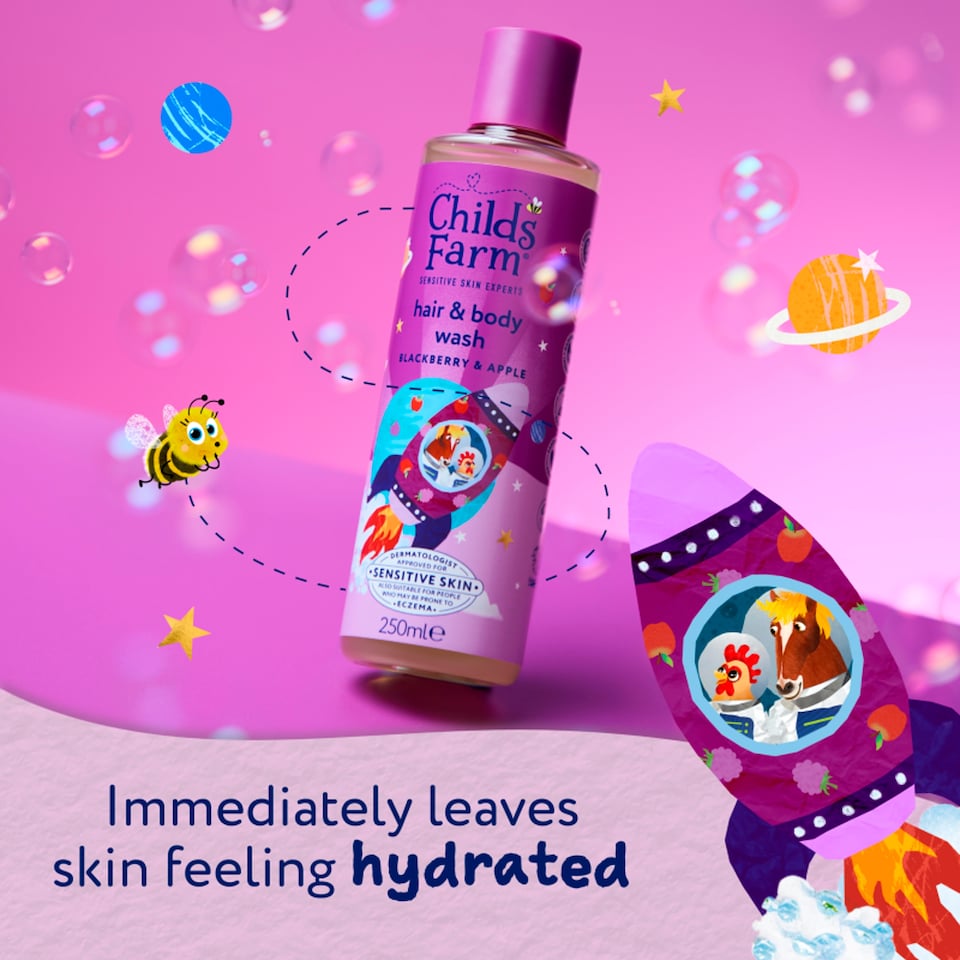image 1 of Childs Farm Blackberry & Apple Body Wash 250Ml