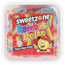 Sweetzone rainbow belts 170g
