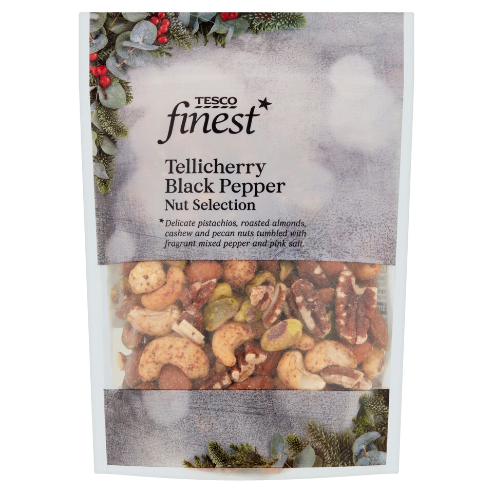 Tesco Finest Telicherry Pepper Nut Selection 225G