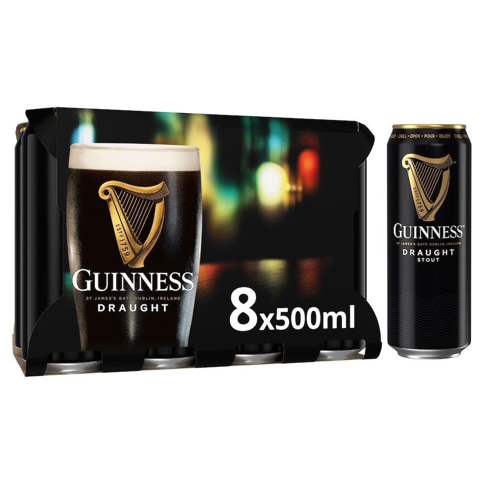 Guinness Draught 8 X 500Ml