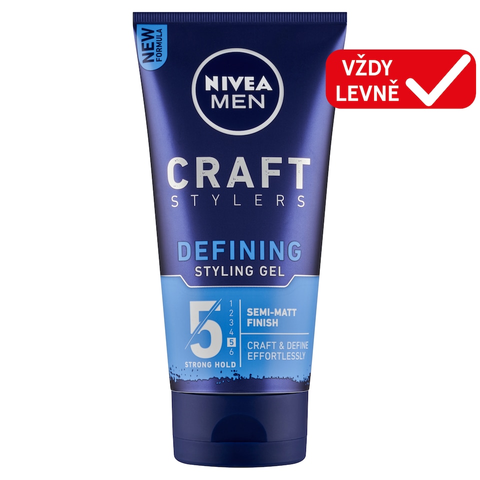 Obrázek 1 pro produkt Nivea Men Craft Stylers Gel na vlasy s matným efektem 150ml