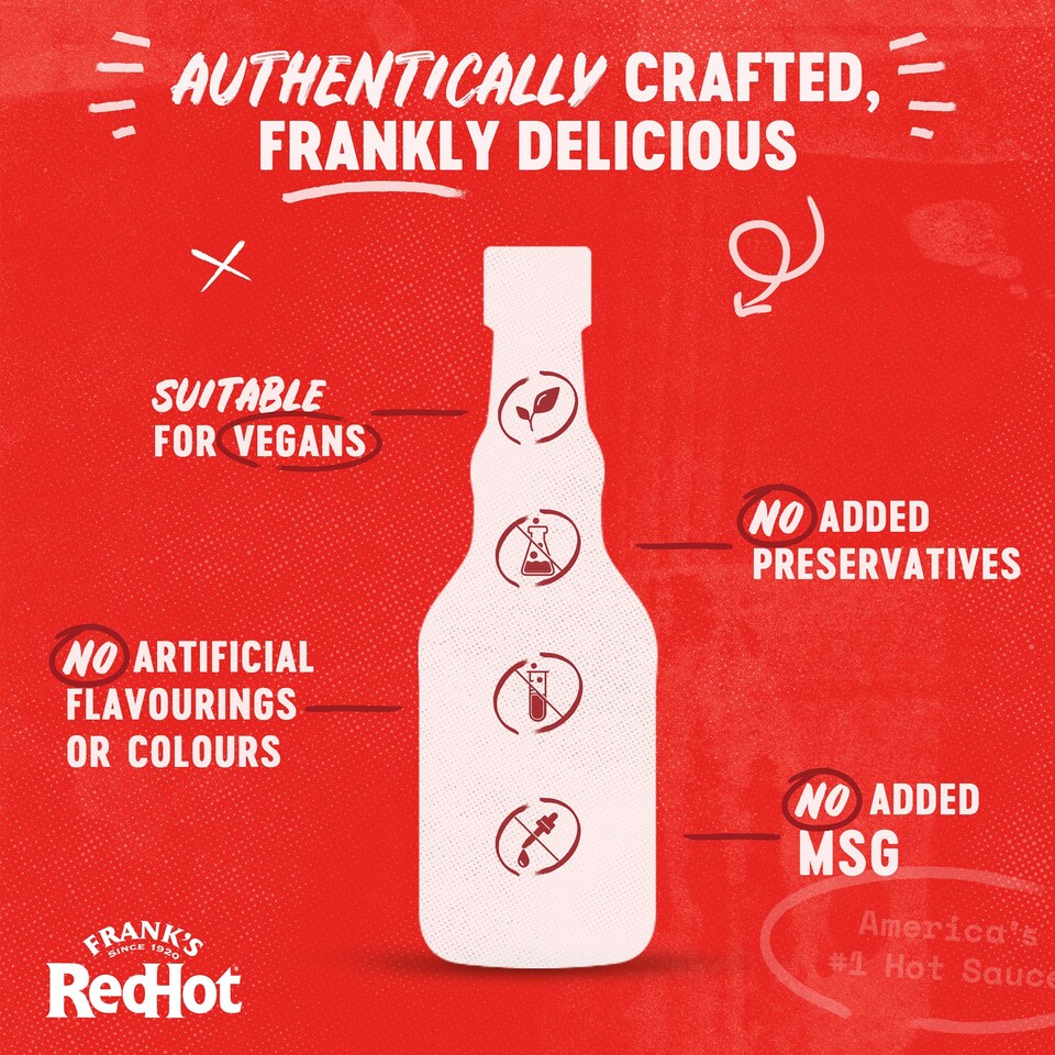 image 1 of Frank's RedHot Fire-Roasted Jalapeño Craft Hot Sauce 135ml