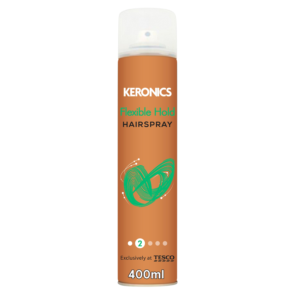 Keronics Flexible Hold Hairspray 400ml