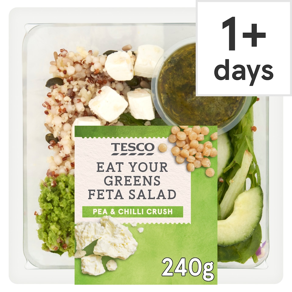 Tesco Eat Your Greens Feta Salad 240g