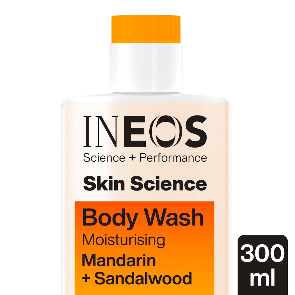 image 1 of INEOS Skin Science Mandarin + Sandalwood Body Wash 300ml