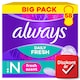 Always Daily Fresh Normal, Friss illattal 58 Darabos Kiszerelés  1. kép
