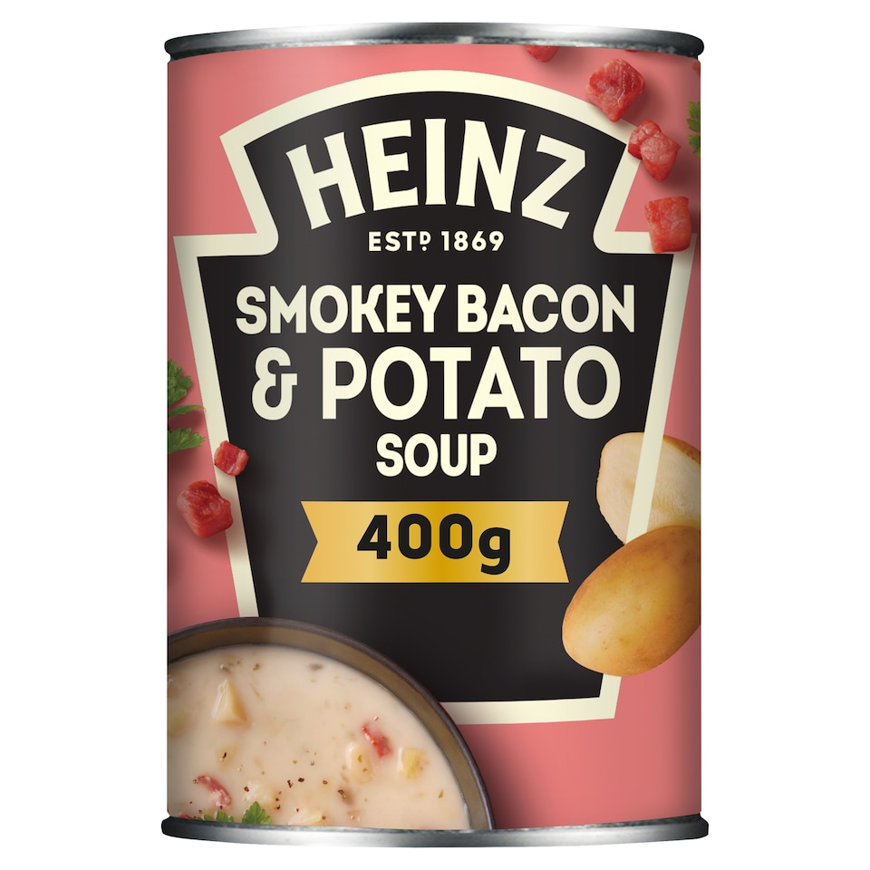 image 1 of Heinz Smokey Bacon & Potato Soup 400g