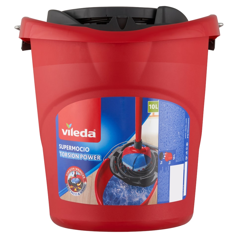 image 1 of Vileda Supermocio Torsion Power Mop Set 10 l