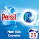 image 1 of Persil Non Bio 4 in 1 Laundry Washing Detergent Capsules 25 Washes 340g