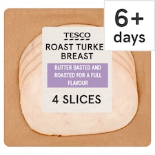 Tesco Deli Roast Turkey Breast 120G