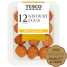 Tesco Savoury Eggs 12 Pack 216g