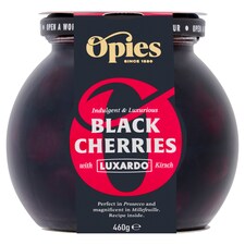 Opies Black Cherries With Kirsch 460G